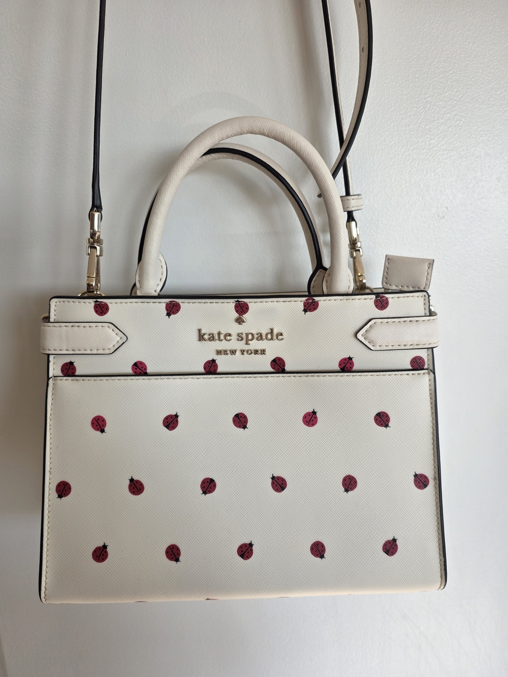 kate spade Staci Small Ladybug Satchel - Picture 2 of 8